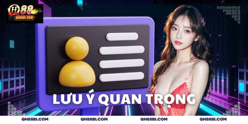 Những điều cần ghi nhớ