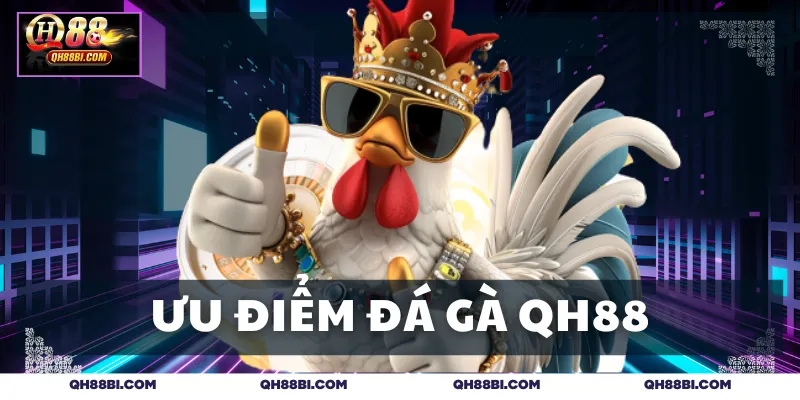 Ưu điểm khi chơi đá gà QH88